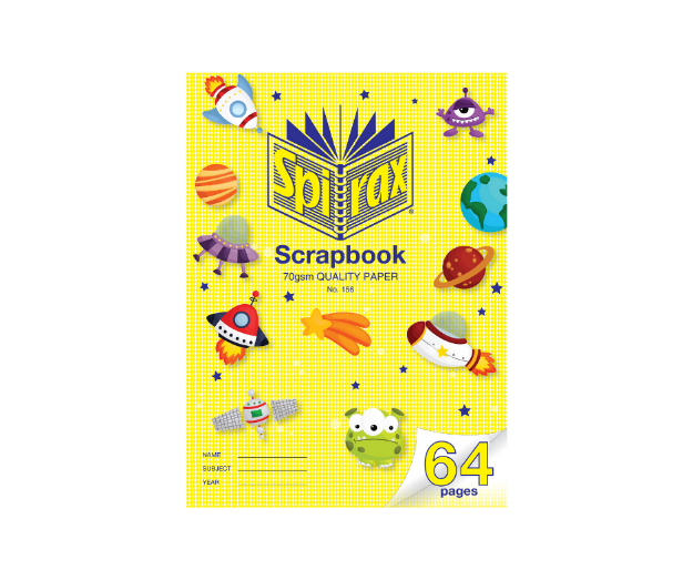 Picture of Spirax Scrapbook 335mm x 245mm 64 Page 70gsm