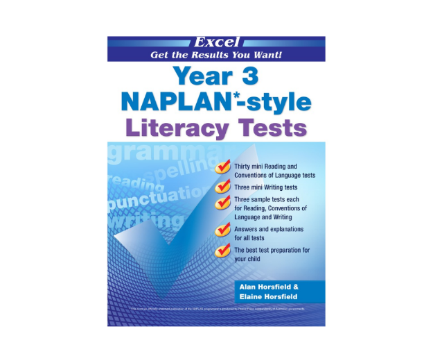 Picture of NAPLAN Literacy Style Tests - Year 3